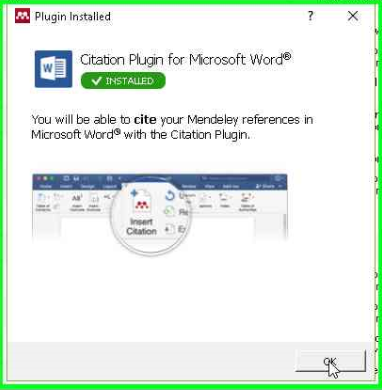 cara menghubungkan mendeley ke word