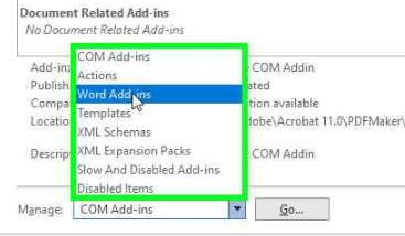 solusi mendeley tidak muncul di word